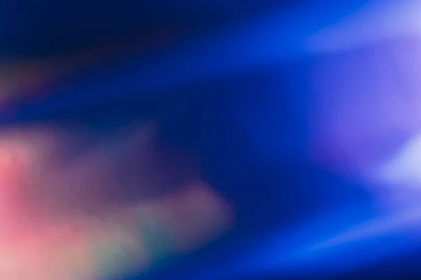 Fuga Luz Desfocada Brilho Néon Bokeh Radiância Ficção Científica Blur — Fotografia de Stock