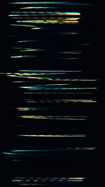 Glitch Overlay Digital Noise Distortion Photo Editor Layer Blue Yellow —  Fotos de Stock