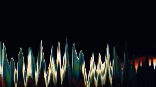 Glitch Distortion Noise Background Signal Frequency Blue Red White Color — Stockfoto