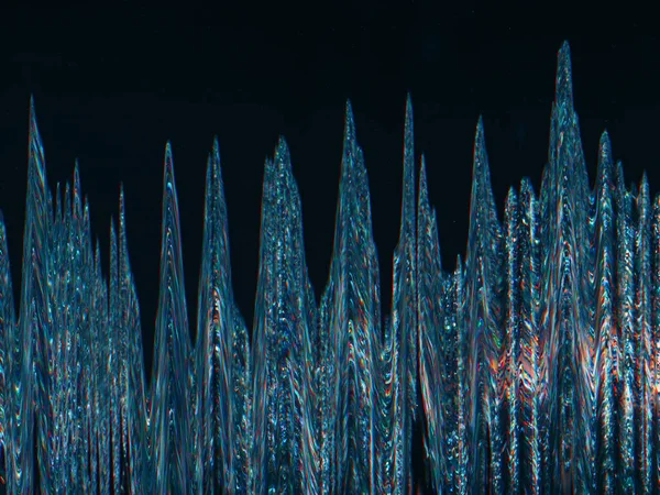 Noise Texture Background Futuristic Glitch Computer Virus Fluorescent Blue Red — Stock fotografie