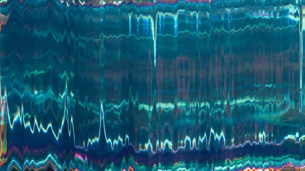 Noise Texture Background Futuristic Glitch Computer Virus Fluorescent Blue Pink — 图库照片