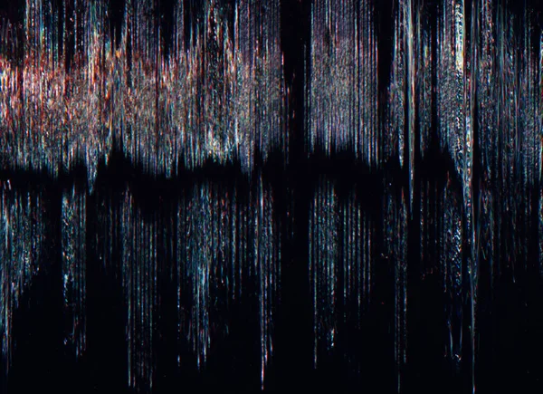 Glitch Overlay Analog Noise Texture Electronic Defect Purple Red Black —  Fotos de Stock