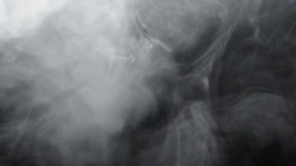 Smoke Texture Fume Cloud Motion Glowing Steam Swirl Air Pollution — Stockvideo
