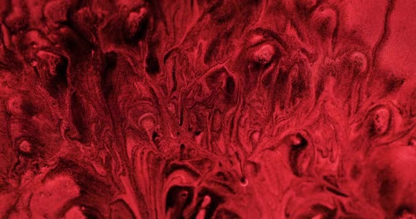 Glitter Swirl Background Grain Texture Hot Fire Flames Blur Luscious — Vídeo de stock