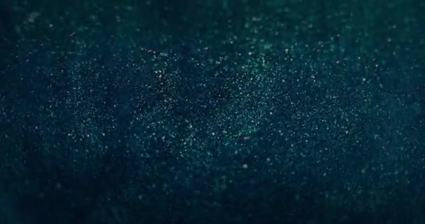 Particles Texture Background Blur Glitter Swirl Bokeh Sparkles Flow Defocused — Video Stock
