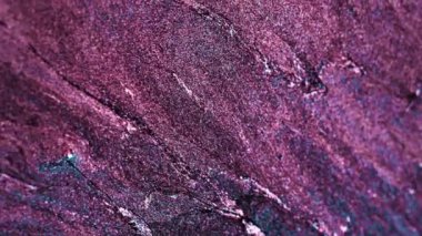 Vertical video. Sparkles fluid flow. Glitter wave. Shimmering liquid. Pink blue color liquid particles abstract texture holographic background. Shot on RED Cinema camera.