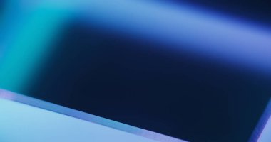 Neon ışıklı arka plan. Parlak çerçeve. Parlak reklam şablonu. Metin için Odaklanmamış Cyan mavi mor renk gradyan soyut kopya alanı duvar kağıdı.