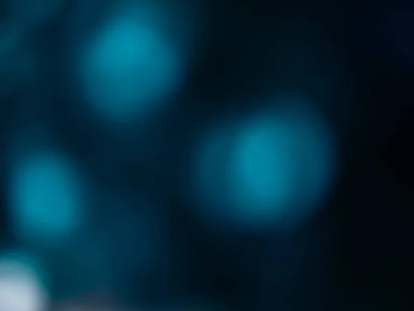 Bokeh Fény Jelzőfény Homályos Fényfedő Optikai Sugárzás Defocused Kék Színű — Stock Fotó