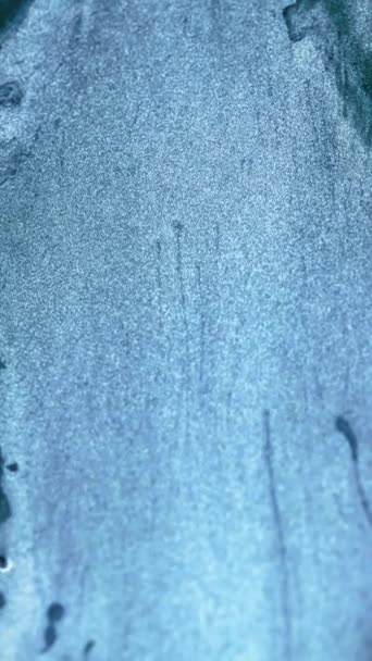 Вертикальне Відео Скрипковий Фон Фантастичний Водоспад Дефокусовані Спокійно Сині Кольорові — стокове відео