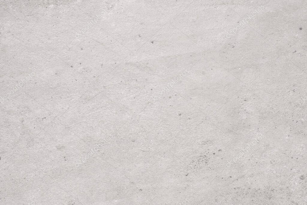 Plaster texture. Light background. Stony wall. Grained white surface of irregular smears cover copy space for text logo.