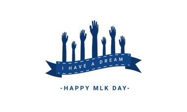 Martin Luther King kral günü temalı tasarım, posterler, arka planlar, sosyal medya paylaşımları vs. için mükemmel