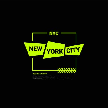 New York şehri yazı tasarımı, ekran baskı tişörtleri, giysiler, ceketler ve diğerleri için uygun