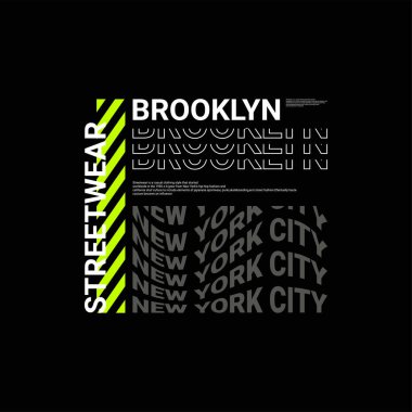 New York şehri yazı tasarımı, ekran baskı tişörtleri, giysiler, ceketler ve diğerleri için uygun