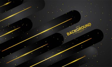 Lüks altın soyut arkaplan tasarımı, arka planlar, duvar kağıtları, posterler ve diğerleri için uygun