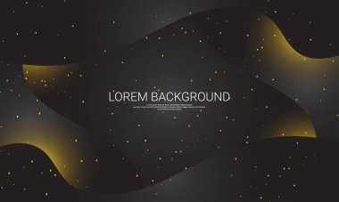 Lüks altın soyut arkaplan tasarımı, arka planlar, duvar kağıtları, posterler ve diğerleri için uygun