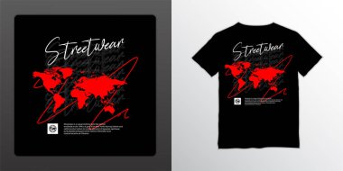 sokak giyimi t-shirt tasarımı, ekran baskısı, ceket ve diğerleri için uygun