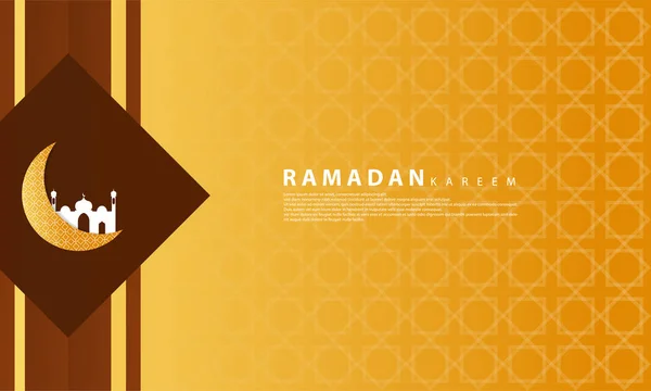 Ramadan Thema Achtergronden Perfect Voor Achtergronden Wallpapers Covers Islamitische Evenementen — Stockvector