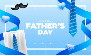 Mutlu babalar günü tasarımı, afişler, terfiler, posterler, kuponlar ve diğerleri için uygun.