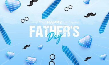 Mutlu babalar günü tasarımı, afişler, terfiler, posterler, kuponlar ve diğerleri için uygun.