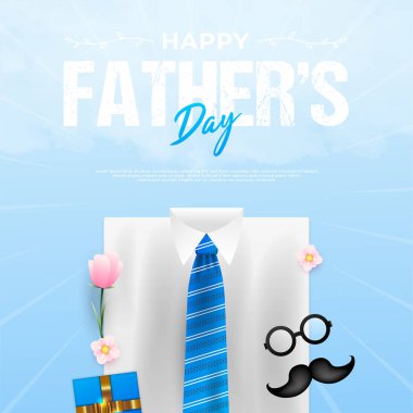 Mutlu babalar günü tasarımı, afişler, terfiler, posterler, kuponlar ve diğerleri için uygun.