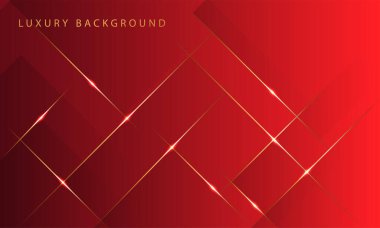 altın çizgili lüks kırmızı arkaplan