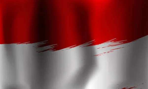 August Indonesian Independence Day Design Suitable Posters Banners Social Media — стоковый вектор