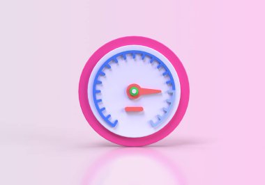 güç göstergesi konsept illüstrasyon arkaplan 3B oluşturma için iniş sayfası şablonu