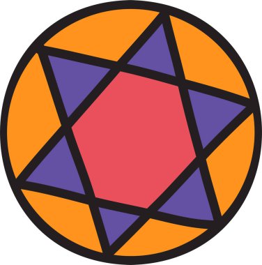 Hand Drawn magic ring illustration on transparent background