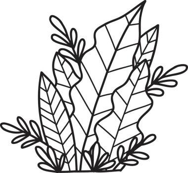 Arka planda izole edilmiş sebze ve meyve illüstrasyonları yetiştirmek için el çizimi şirin saksılar