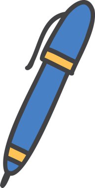 El Çizimi Şirin kalem çizimi arkaplanda izole