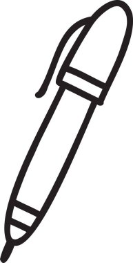 El Çizimi Şirin kalem çizimi arkaplanda izole