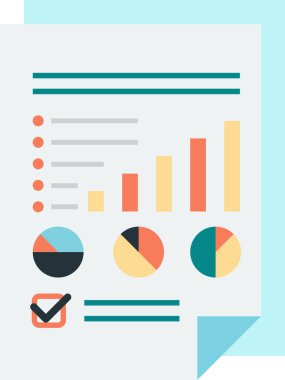 Arkaplanda asgari biçimdeki raporlar ve istatistik çizimleri izole edildi