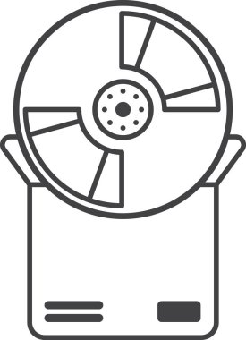 Arkaplanda asgari biçimdeki resimleme için CD izole edildi