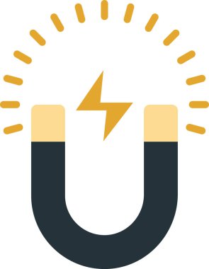 para mıknatısı resimlemesi arka planda izole edilmiş