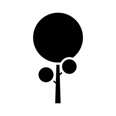 Modern iş ve dijital içerik için uygun ağaç simgesi