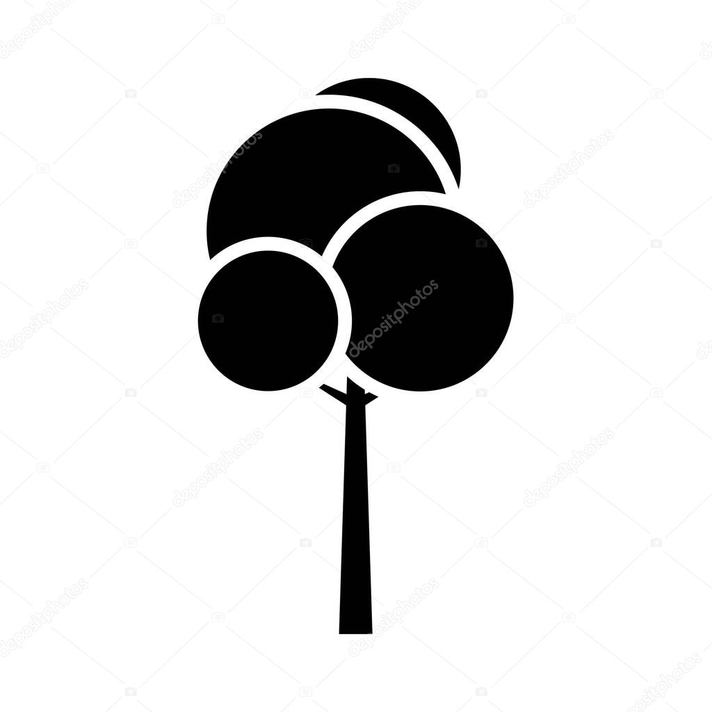 Tree black icon that is suitable for your modern business and digital content