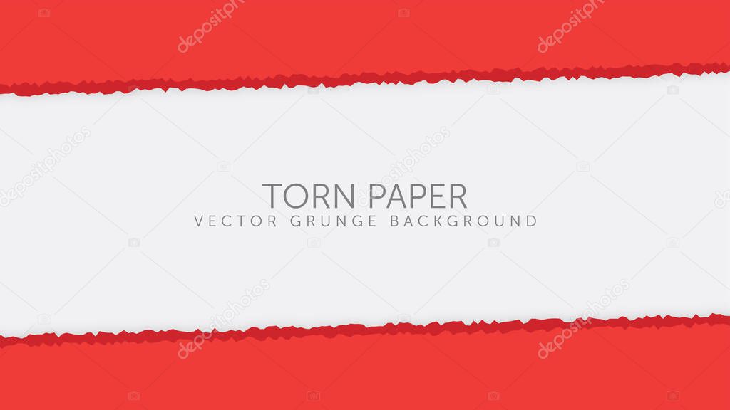 Torn ripped paper background