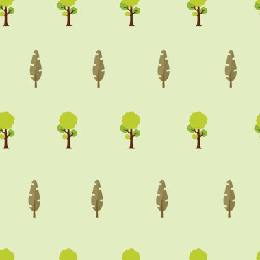 Ağaçların arka planında pürüzsüz desen