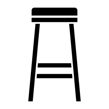 Modern işleriniz için uygun olan uzun koltuk simgesi.