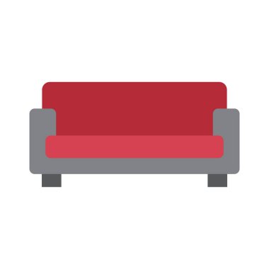 Modern iş için uygun olan kanepe rengi simgesi