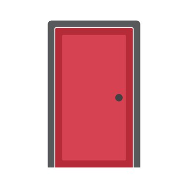 Modern iş için uygun olan kapı rengi simgesi