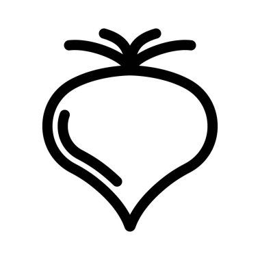 Mor turp simgesi ve çizgi stili modern iş için uygun.