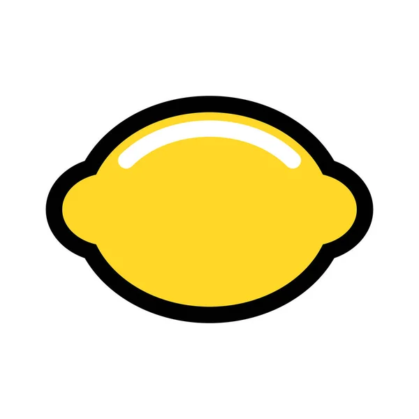Zitronen Symbol Mit Einem Farbstil Der Für Ihr Modernes Unternehmen — Stockvektor