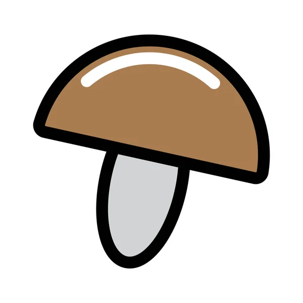 Mushroom Icon Color Style Suitable Your Modern Business — Stock Vector