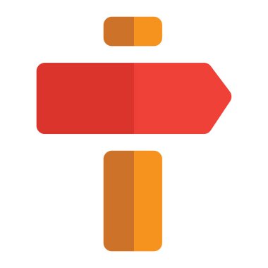 Yönlendirme ok simgesi renk biçimi modern iş için uygundur