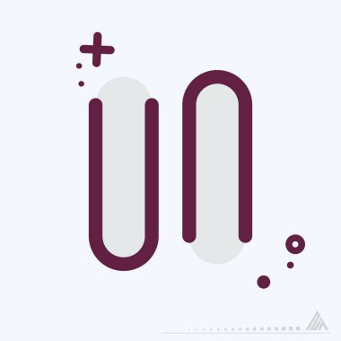 Simge Duraklaması - MBE Syle - Basit illüstrasyon, Düzenlenebilir vuruş, Tasarım şablonu vektörü, baskılar, posterler, reklamlar, duyurular, bilgi grafikleri vs..