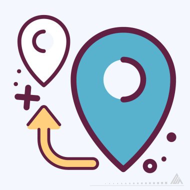 Simge Yönetmeni 3 - MBE Syle - Basit illüstrasyon, Düzenlenebilir vuruş, Tasarım şablonu vektörü, baskılar, posterler, reklamlar, duyurular, bilgi grafikleri vs..