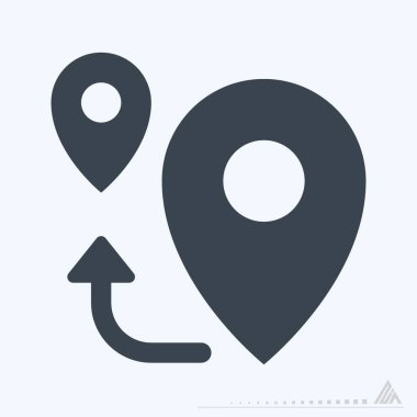 Simge Yönetmeni 3 - Glyph Biçimi - Basit illüstrasyon, Düzenlenebilir vuruş, Tasarım şablonu vektörü, baskılar, posterler, reklamlar, duyurular, bilgi grafikleri vs..