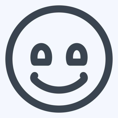 Simge Öpücüğü - Satır Kesimi Biçimi - Basit illüstrasyon, Düzenlenebilir vuruş, Tasarım şablonu vektörü, baskılar, posterler, reklamlar, duyurular, bilgi grafikleri, vs..