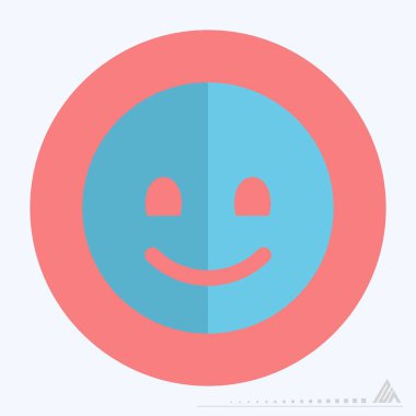 Simge Duygusallığı - Düz Stil - Basit illüstrasyon, Düzenlenebilir vuruş, Tasarım şablonu vektörü, baskılar, posterler, reklamlar, duyurular, bilgi grafikleri, vs..